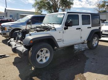  Salvage Jeep Wrangler