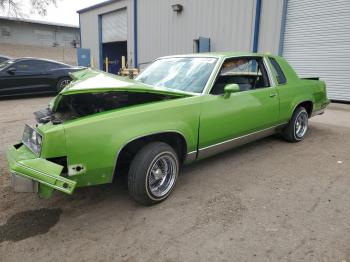  Salvage Oldsmobile Cutlass