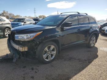  Salvage Toyota Highlander