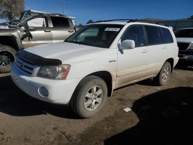  Salvage Toyota Highlander