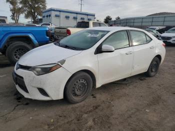  Salvage Toyota Corolla