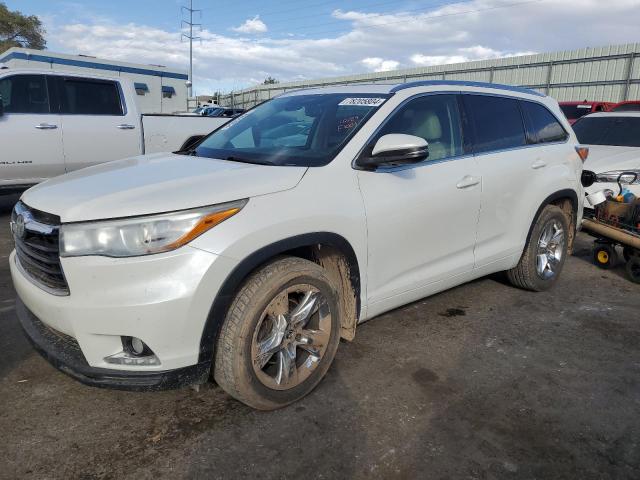  Salvage Toyota Highlander