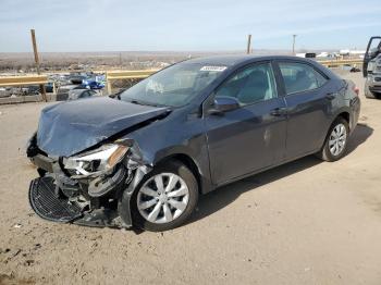  Salvage Toyota Corolla