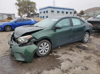  Salvage Toyota Corolla