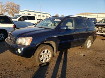  Salvage Toyota Highlander