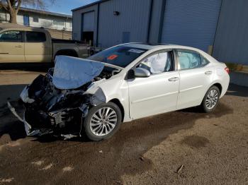  Salvage Toyota Corolla