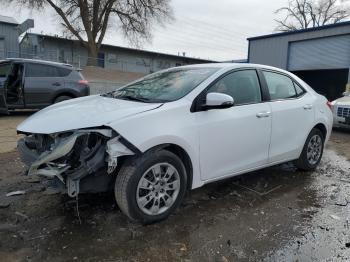  Salvage Toyota Corolla