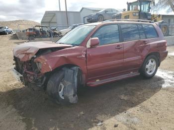  Salvage Toyota Highlander