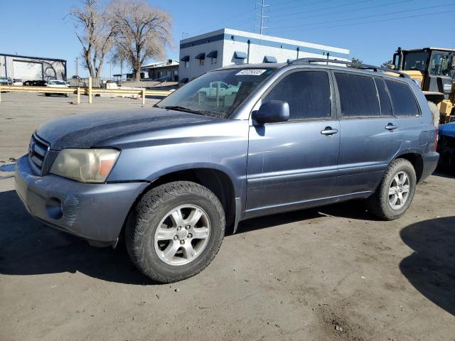  Salvage Toyota Highlander