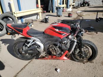  Salvage Honda Cbr Cycle