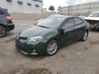  Salvage Toyota Corolla