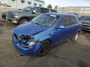  Salvage Chevrolet Aveo