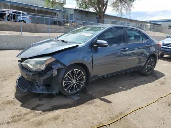  Salvage Toyota Corolla