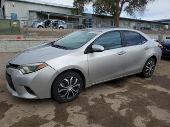  Salvage Toyota Corolla