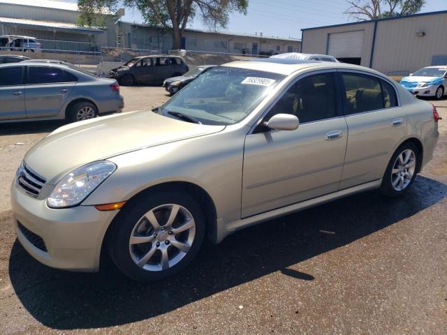  Salvage INFINITI G35