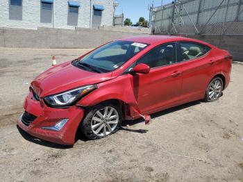  Salvage Hyundai ELANTRA