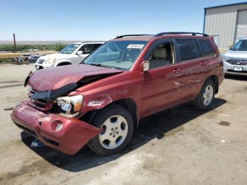  Salvage Toyota Highlander