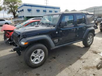  Salvage Jeep Wrangler
