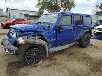  Salvage Jeep Wrangler