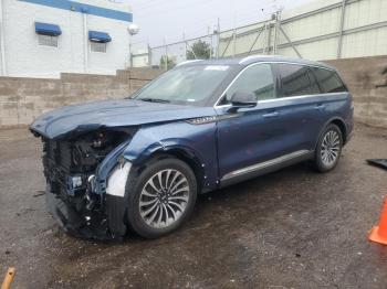  Salvage Lincoln Aviator