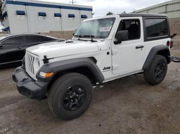  Salvage Jeep Wrangler