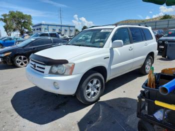  Salvage Toyota Highlander