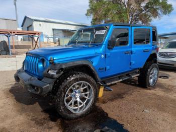  Salvage Jeep Wrangler