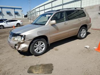  Salvage Toyota Highlander