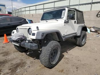  Salvage Jeep Wrangler