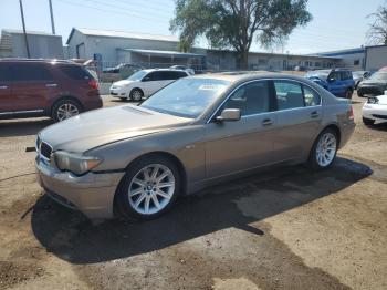  Salvage BMW 7 Series