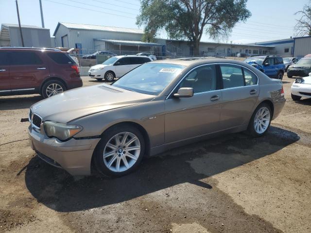  Salvage BMW 7 Series
