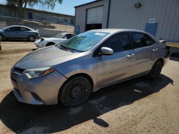  Salvage Toyota Corolla