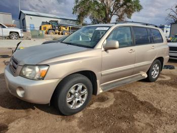  Salvage Toyota Highlander
