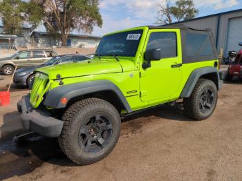  Salvage Jeep Wrangler