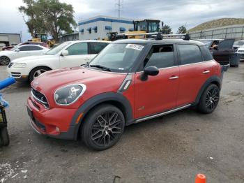  Salvage MINI Cooper