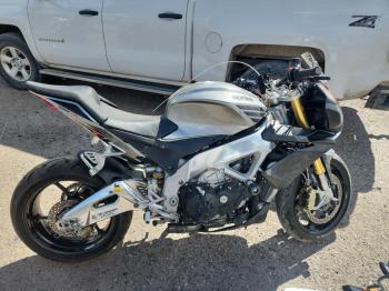  Salvage Aprilia Motorcycle