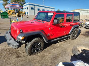  Salvage Jeep Wrangler