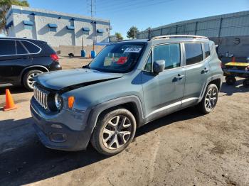  Salvage Jeep Renegade