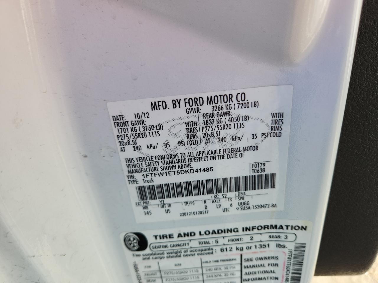 Ford F-150 Supercrew Image 10