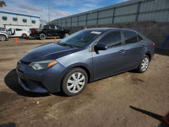  Salvage Toyota Corolla