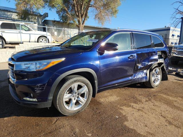  Salvage Toyota Highlander