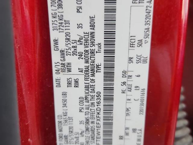 Ford F-150 Supercrew Image 8