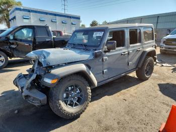  Salvage Jeep Wrangler