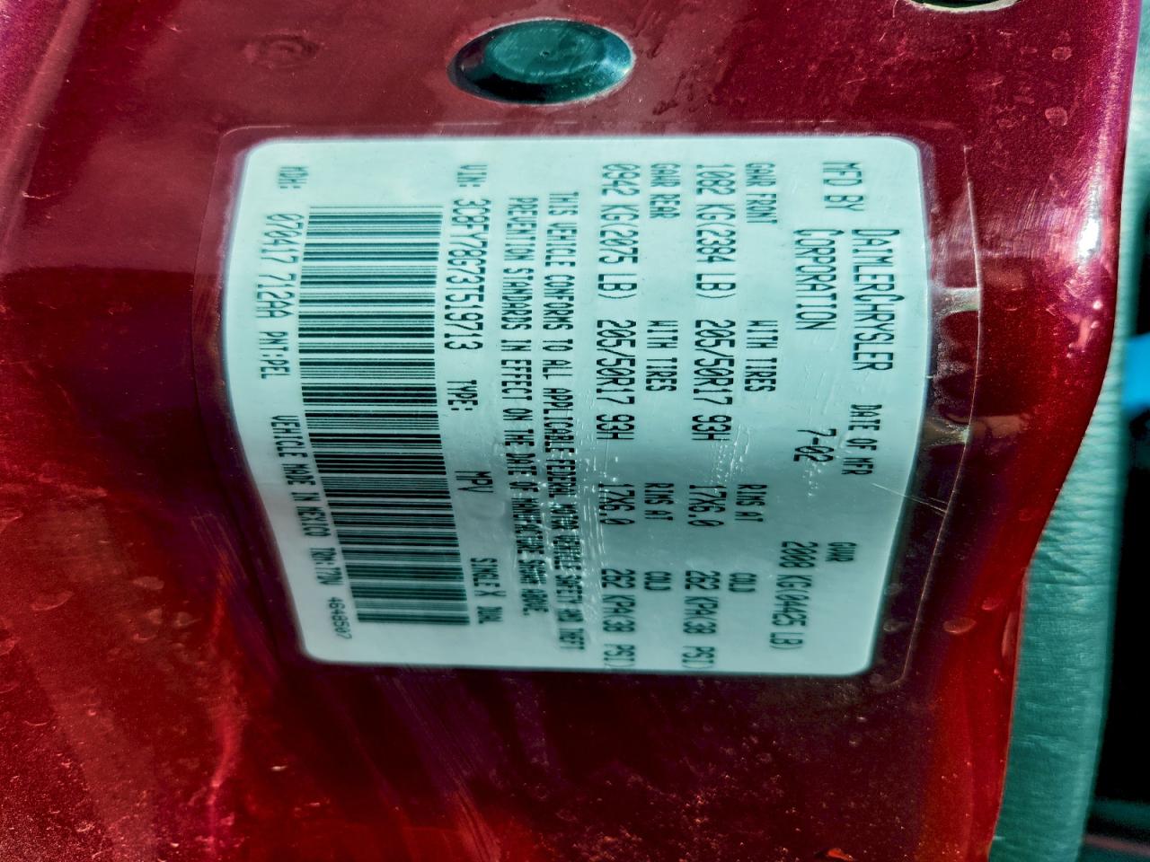 Chrysler PT Cruiser Gt Image 10