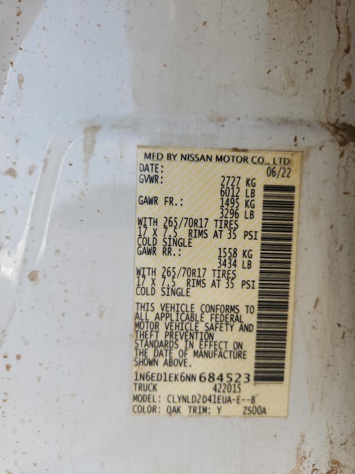 Nissan Frontier S Image 3