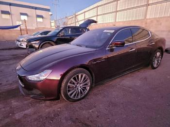  Salvage Maserati Ghibli
