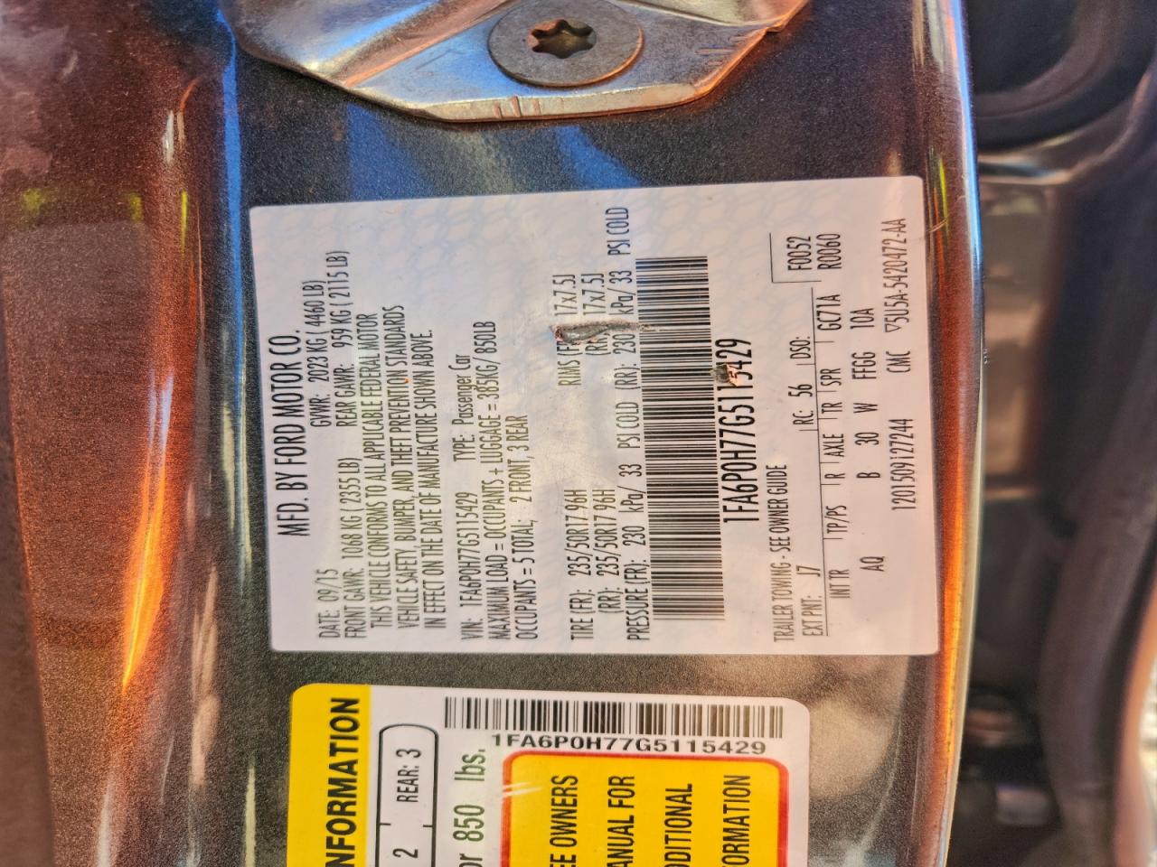 Ford Fusion Se Image 9