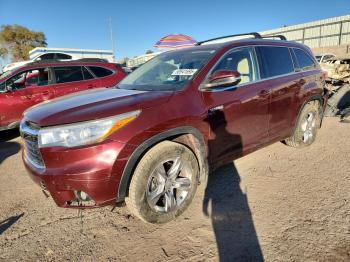  Salvage Toyota Highlander