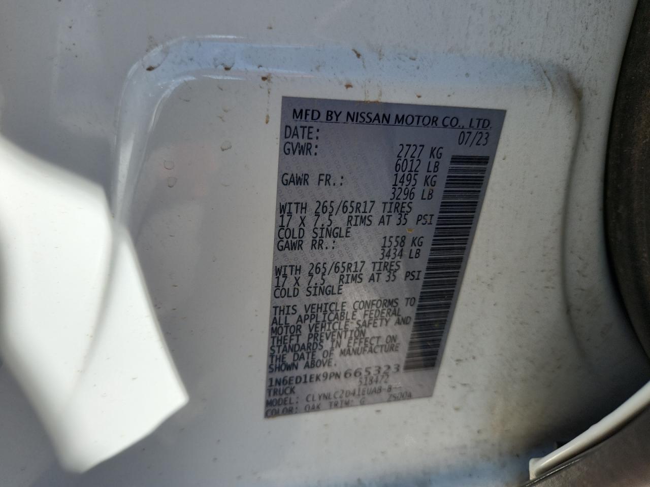 Nissan Frontier S Image 11