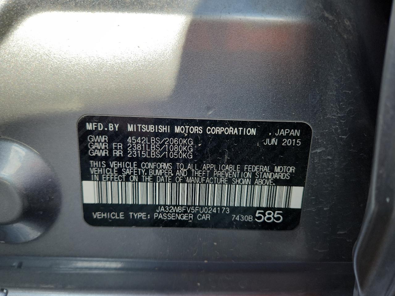 Mitsubishi Evo Evolution Gsr Image 10